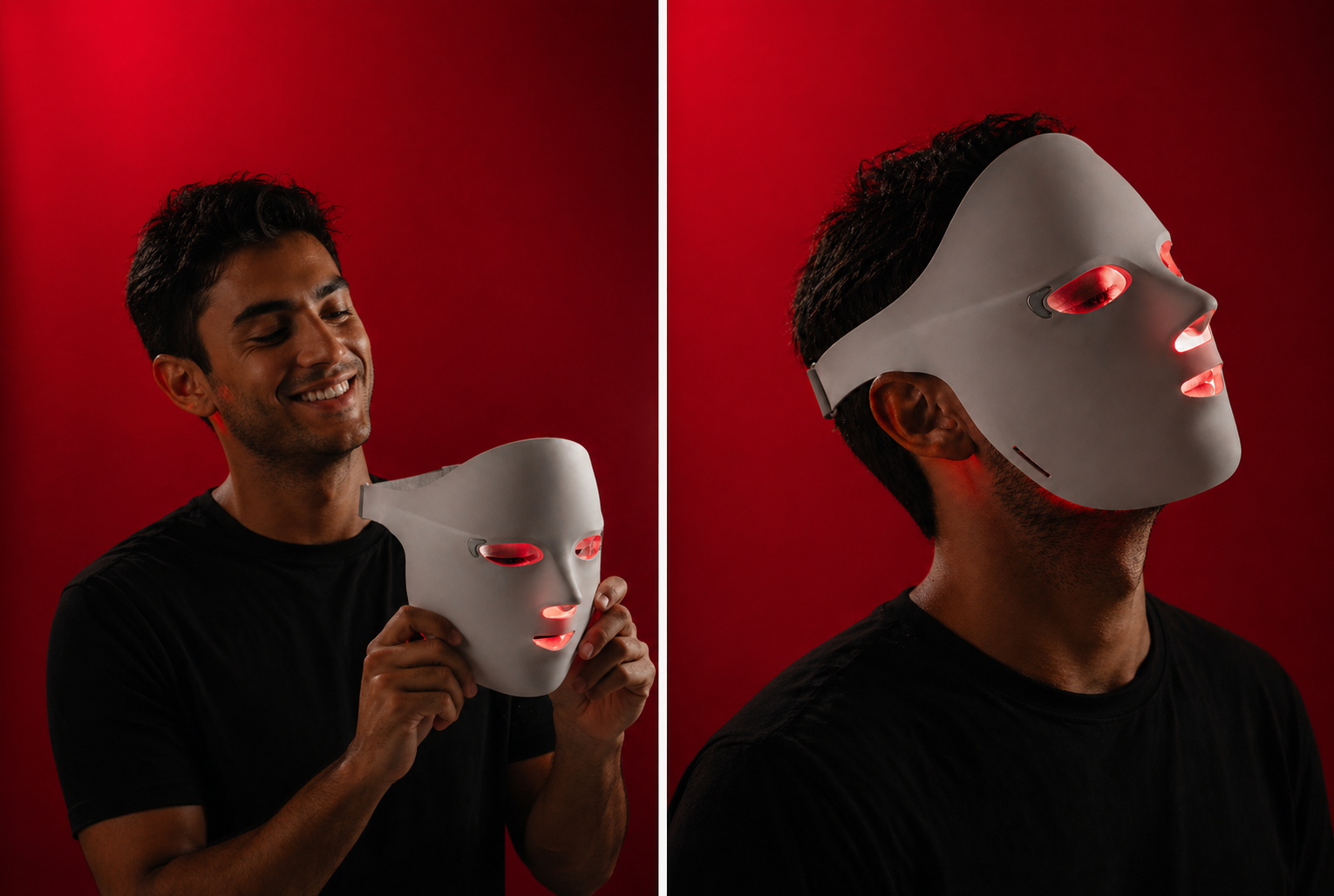 LumiMask – Maschera viso a LED