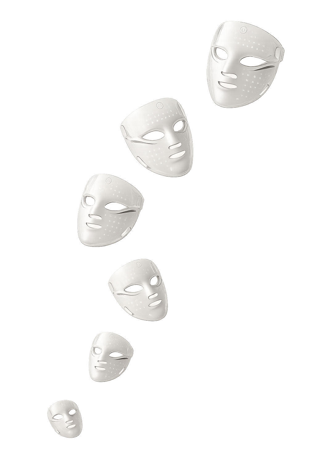 LuminMask — 6 modalità colore LED